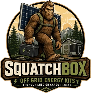 Squatch Box: off-grid energy kits for your shed or cargo trailer